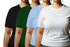 Aaramkhor Combo Gift Pack of 4 Womens Plussize Black Navy Blue Grey White Tshirts for Women