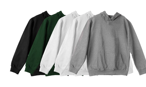 Aaramkhor Combo Gift Pack of 5 Hoodie Black Navy Blue Lavender White Grey Tshirts for Men