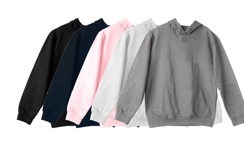 Aaramkhor Combo Gift Pack of 5 Hoodie Black Navy Blue Lavender White Grey Tshirts for Men