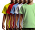 Aaramkhor Combo Gift Pack of 5 Kids Black Navy Blue Baby Blue White Pista Green Tshirts for Kids