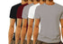 Aaramkhor Combo Gift Pack of 5 Model Men Black Navy Blue GreyMelange White GreyMelange Tshirts for Men
