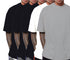 Aaramkhor Combo Gift Pack of 5 Oversized Black Navy Blue Grey White Grey Tshirts for Men