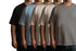Aaramkhor Combo Gift Pack of 5 Plussize Black Navy Blue Grey White Grey Tshirts for Men