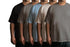Aaramkhor Combo Gift Pack of 5 Plussize Black Navy Blue Grey White Grey Tshirts for Men