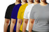 Aaramkhor Combo Gift Pack of 5 Womens Plussize Black Navy Blue Grey White Grey Tshirts for Women