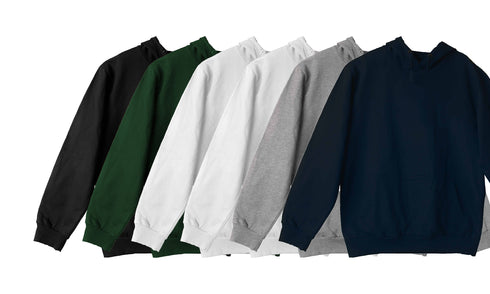 Aaramkhor Combo Gift Pack of 6 Hoodie Black Navy Blue Grey White Grey Navy Blue Tshirts for Men