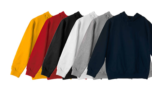 Aaramkhor Combo Gift Pack of 6 Hoodie Black Navy Blue Grey White Grey Navy Blue Tshirts for Men