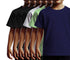 Aaramkhor Combo Gift Pack of 6 Kids Black Navy Blue Pista Green White Pista Green Navy Blue Tshirts for Kids