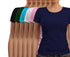 Aaramkhor Combo Gift Pack of 6 New women black navyblue babypink white babypink navyblue Tshirts for Women