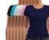 Aaramkhor Combo Gift Pack of 6 New women black navyblue babypink white babypink navyblue Tshirts for Women