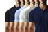 Aaramkhor Combo Gift Pack of 6 Polo Black Navy Blue Grey White Grey Navy Blue Tshirts for Men