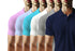 Aaramkhor Combo Gift Pack of 6 Polo Black Navy Blue Grey White Grey Navy Blue Tshirts for Men