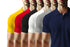 Aaramkhor Combo Gift Pack of 6 Polo Black Navy Blue Grey White Grey Navy Blue Tshirts for Men