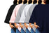 Aaramkhor Combo Gift Pack of 6 Womens_Oversized Black Navy Blue Grey White Grey Navy Blue Tshirts for Women