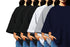 Aaramkhor Combo Gift Pack of 6 Womens_Oversized Black Navy Blue Grey White Grey Navy Blue Tshirts for Women