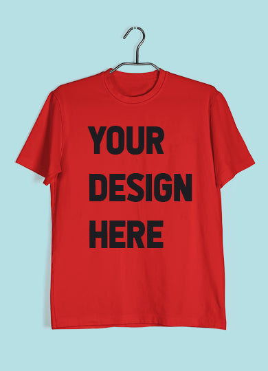 Design Your Own Men's Round Neck T-shirt