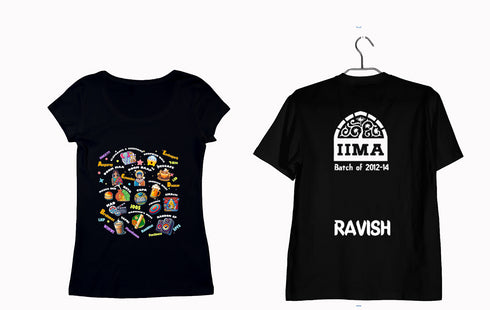 Aaramkhor IIMA Reunion Special Batch of 2014 Womens Tshirts