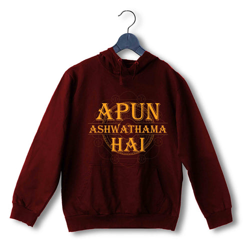 9 TV SERIES Apun Ashwathama hai UNISEX HOODIE Sweatshirts