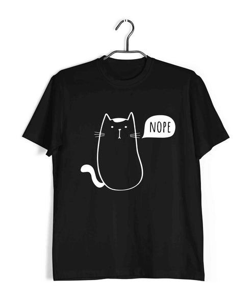 Pop Culture The classics Cats CAT -NOPE Custom Printed Graphic Design T-Shirt for Women