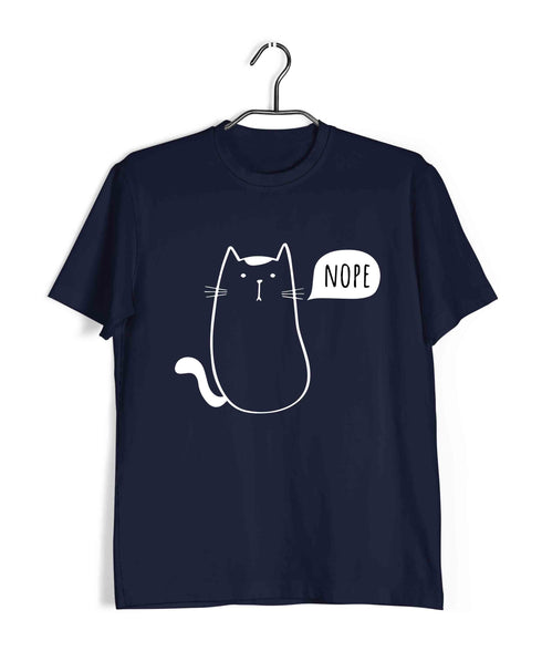 Pop Culture The classics Cats CAT -NOPE Custom Printed Graphic Design T-Shirt for Women