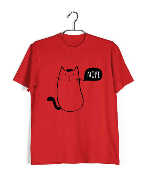 Pop Culture The classics Cats CAT -NOPE Custom Printed Graphic Design T-Shirt for Women