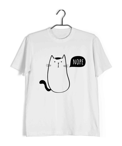 Pop Culture The classics Cats CAT -NOPE Custom Printed Graphic Design T-Shirt for Women