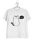 Pop Culture The classics Cats CAT -NOPE Custom Printed Graphic Design T-Shirt for Women