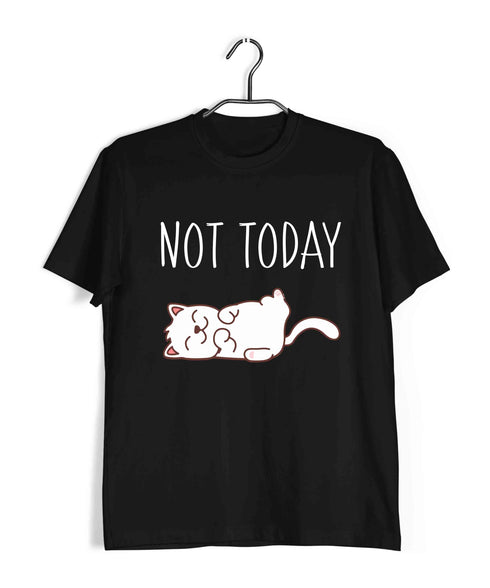 Pop Culture The classics Cats CAT - NOT TODAY Custom Printed Graphic Design T-Shirt for Women
