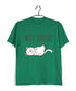 Cats Pop Culture CAT - NOT TODAY The classics Casual Graphic Printed T-Shirt for Men