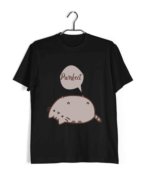 The classics Cats CAT PURRFECT Custom Printed Graphic Design T-Shirt for Women