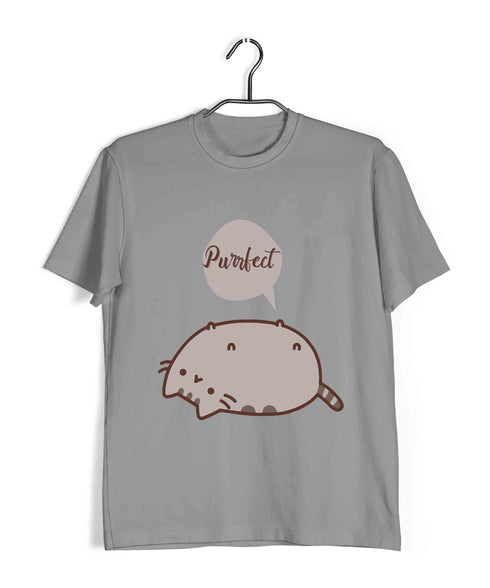 Cats CAT PURRFECT The classics Casual Graphic Printed T-Shirt for Men