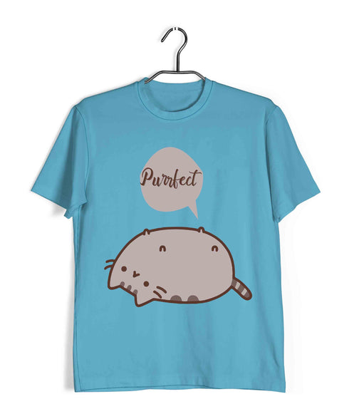 Cats CAT PURRFECT The classics Casual Graphic Printed T-Shirt for Men