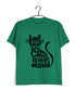 Cats Pop Culture TIME SPENT WITH CAT IS NEVER WASTED - CAT WORD ART The classics Casual Graphic Printed T-Shirt for Men