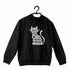 The classics Cats TIME SPENT WITH CAT IS NEVER WASTED - CAT WORD ART UNISEX HOODIE Sweatshirts