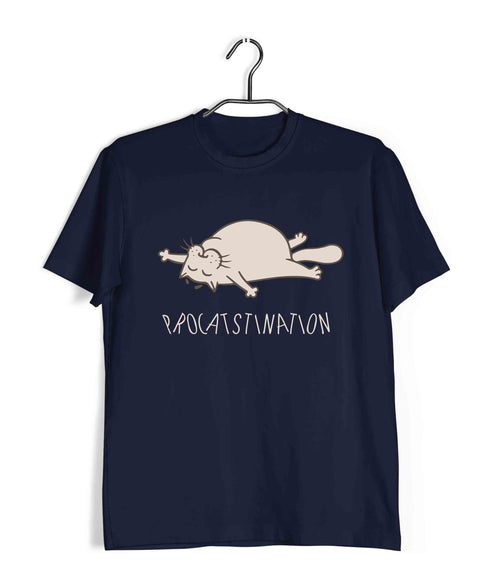 Cats Pop Culture PRO-CAT-SINATION The classics Casual Graphic Printed T-Shirt for Men