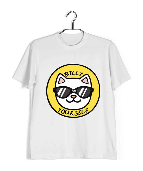 Cats BILLI IN YOURSELF The classics Casual Graphic Printed T-Shirt for Men