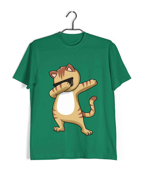 Cats CAT DAB The classics Casual Graphic Printed T-Shirt for Men