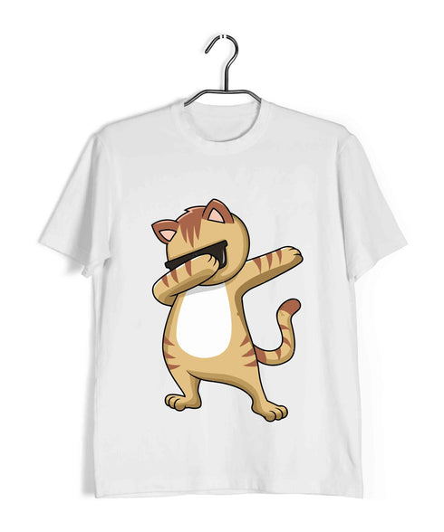 Cats CAT DAB The classics Casual Graphic Printed T-Shirt for Men