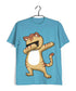 Cats CAT DAB The classics Casual Graphic Printed T-Shirt for Men