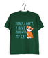 Cats I HAVE PLANS WITH MY CAT Aaramkhor Specials Casual Graphic Printed T-Shirt for Men