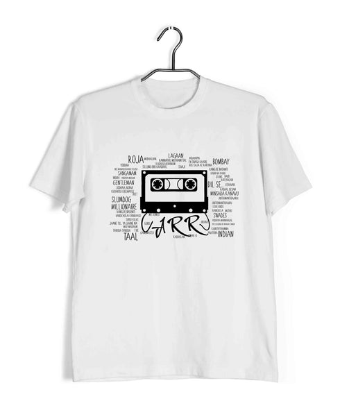Tamil A R RAHMAN CASSETTE Tamil Casual Graphic Printed T-Shirt for Men