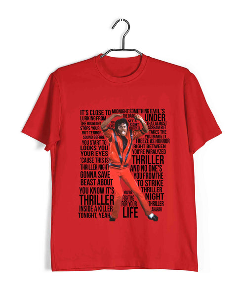 Michael Jackson MUSIC Michael Jackson THRILLER Custom Printed Graphic Design T-Shirt for Women