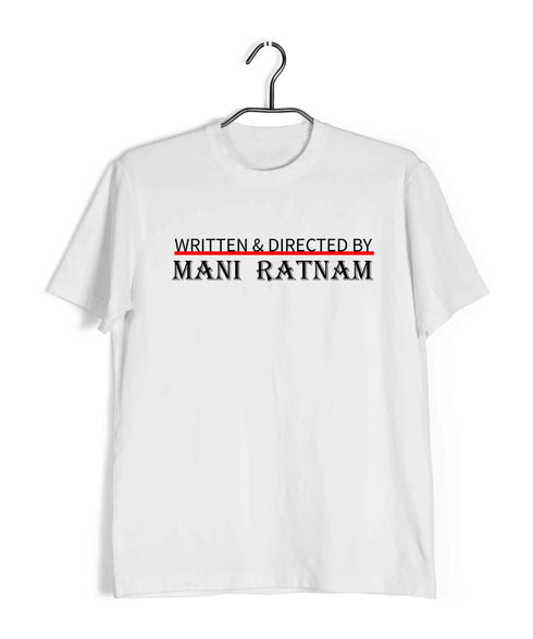 Tamil WRITTEN AND DIRECTED BY MANI RATNAM Tamil Casual Graphic Printed T-Shirt for Men