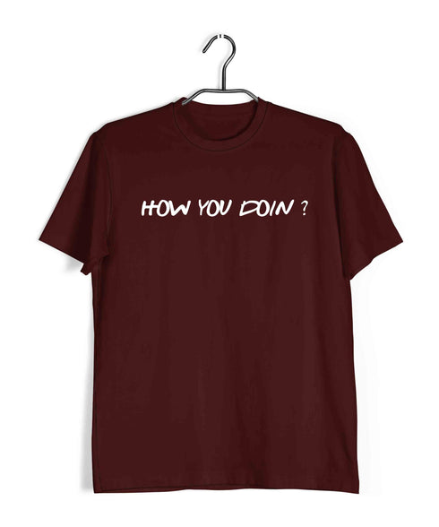2 TV SERIES HOW YOU DOIN Custom Printed Graphic Design T-Shirt for Men