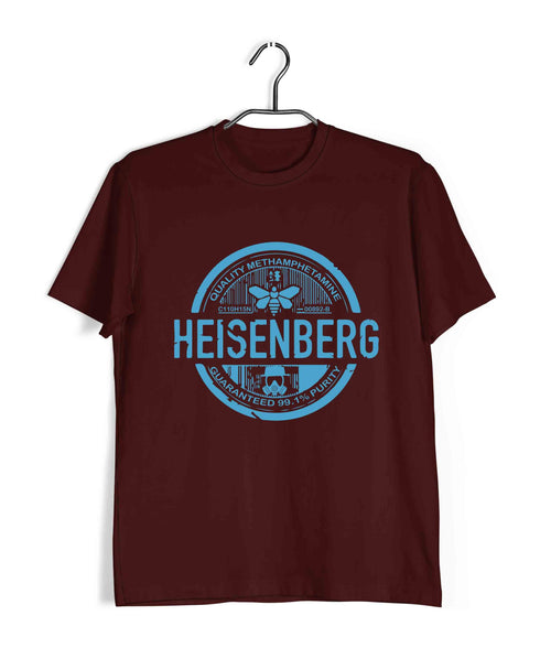 2 TV SERIES HEISENBERG Custom Printed Graphic Design T-Shirt for Men