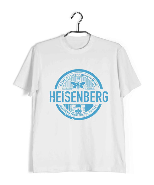 2 TV SERIES HEISENBERG Custom Printed Graphic Design T-Shirt for Men