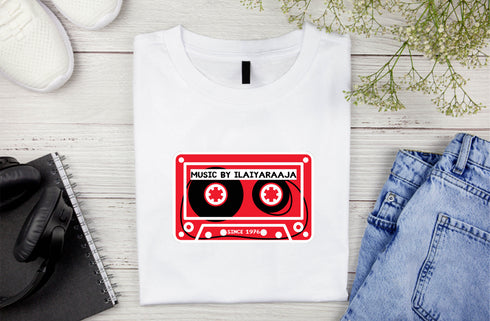 Aaramkhor MUSIC BY ILAYARAJA Tamil TAMIL, Mens TShirts