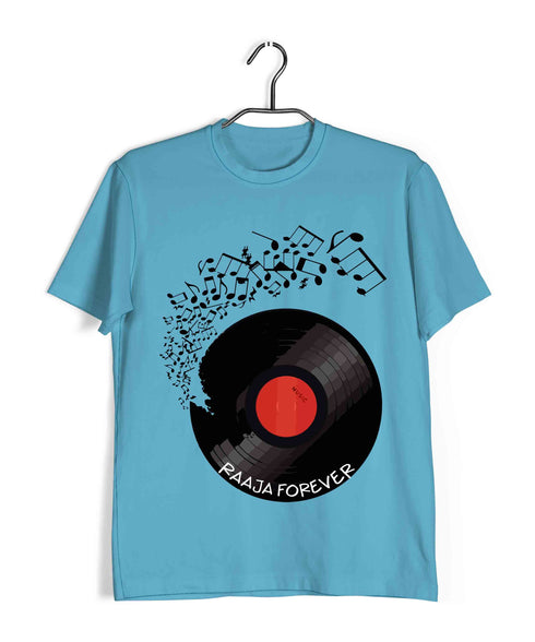 ILAAYARAJA Tamil Tamil RAAJA FOREVER Custom Printed Graphic Design T-Shirt for Men
