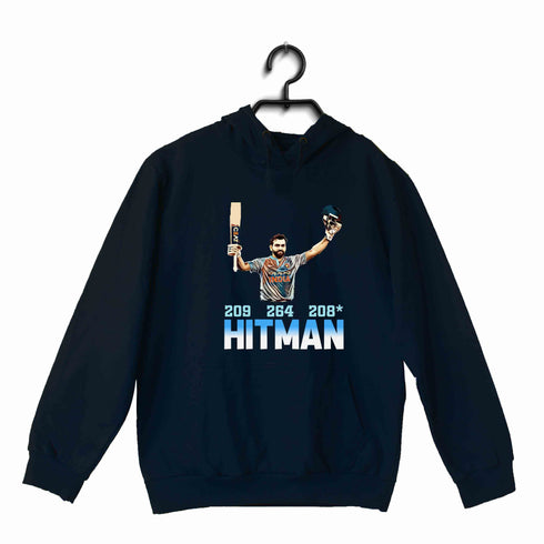 Cricket Team India Rohit - Hitman. 209| 264*|208* UNISEX HOODIE Sweatshirts