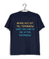 George Orwell Never put off till tomorrow what you can do day after tomorrow. Books Casual Graphic Printed T-Shirt for Men